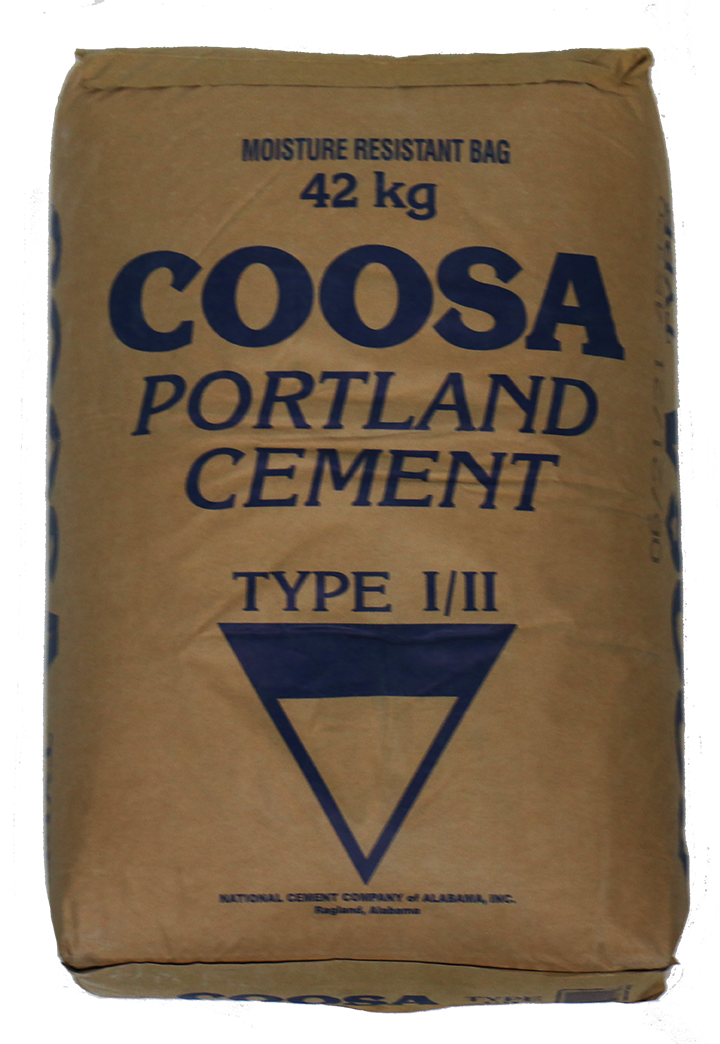 Coosa Type 1 & 2 Portland Cement 94lb Bag - Mortar